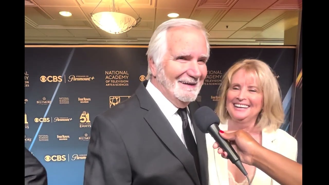 John McCook (‘The Bold and the Beautiful’) on 2024 Daytime Emmys red carpet