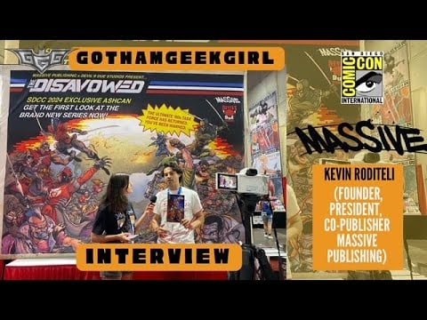 MASSIVE PUBLISHING – Interview Kevin Roditeli Founder, Pres. Co-Publisher | San Diego Comic Con 2024