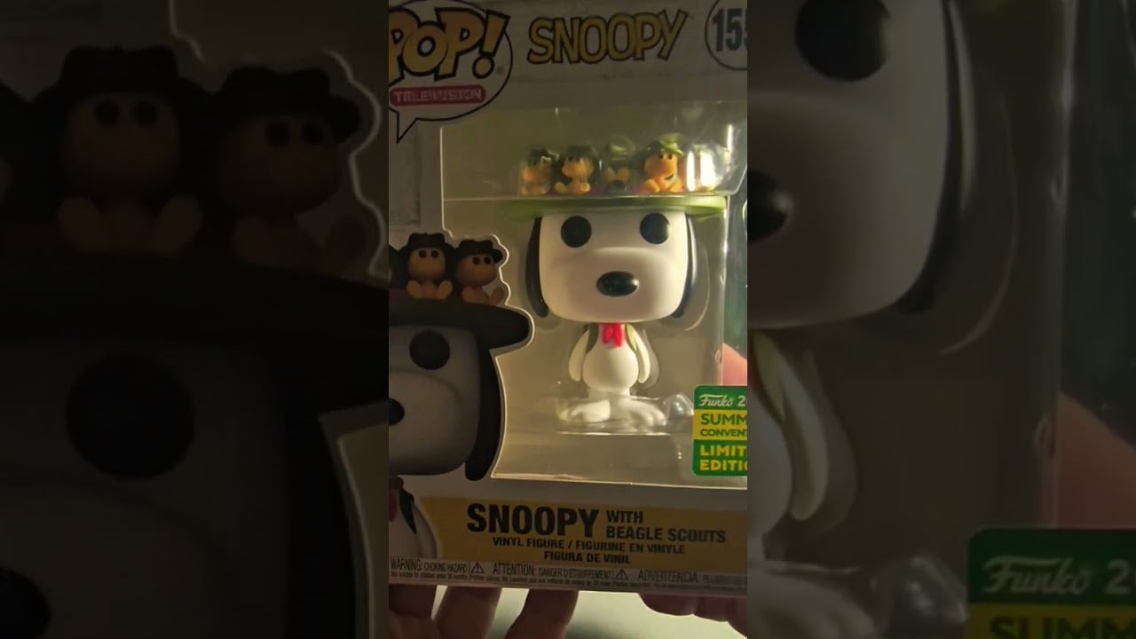 Rate it/Hate it: Beagle Scout! Pop! Snoopy funko pop San Diego Comic-Con Exclusives #funkopop