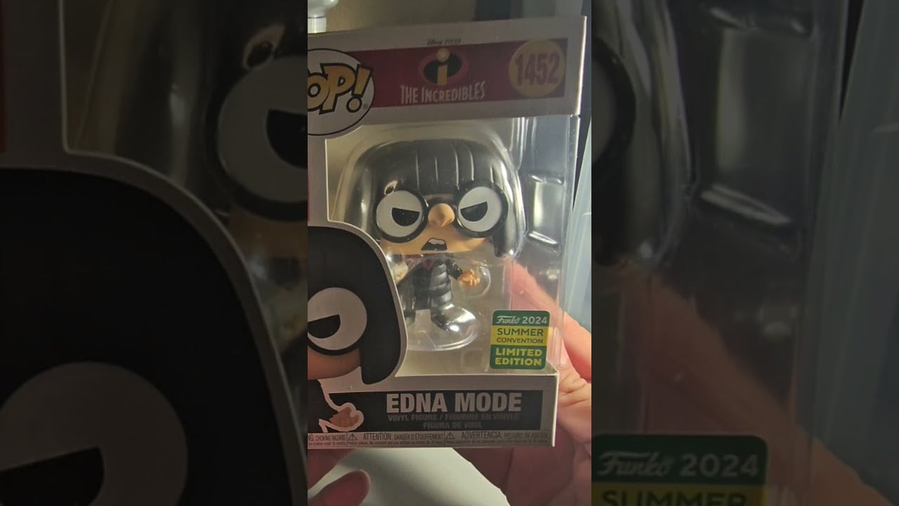 Rate it/Hate it Pop! Edna Mode (The Incredibles) San Diego Comic-Con funko exclusive. #funkopop