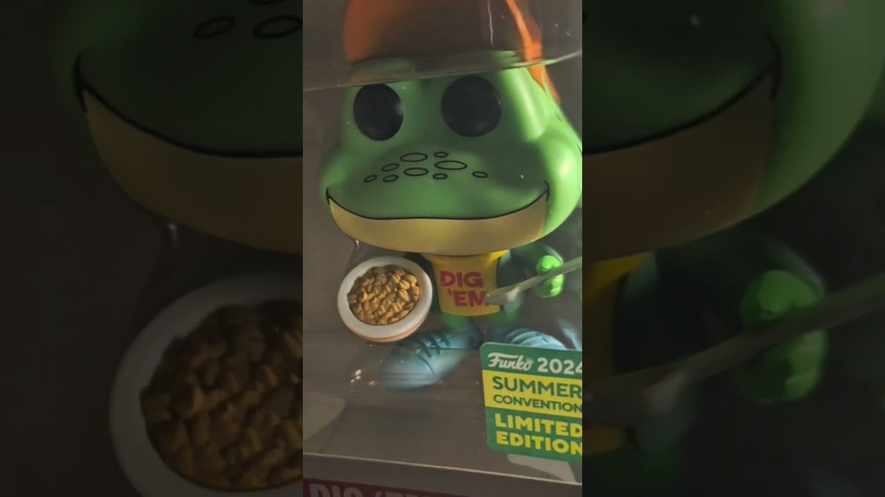 Rate it/hate it San Diego Comic-Con Exclusives 2024: Pop! Dig ‘Em Frog (Kellogg’s Honey Smacks)