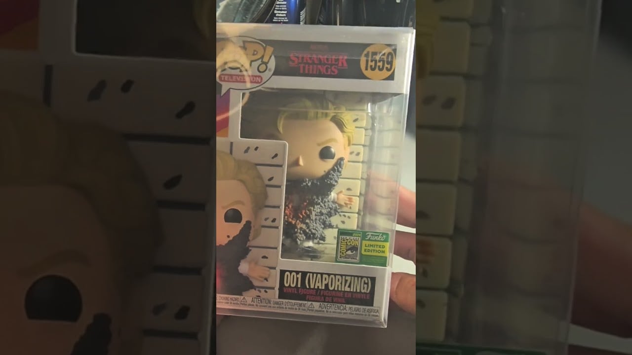 Rate it or hate San Diego Comic-Con 2024 Exclusives: STRANGER THINGS POP! 001 (VAPORIZING) #funkopop