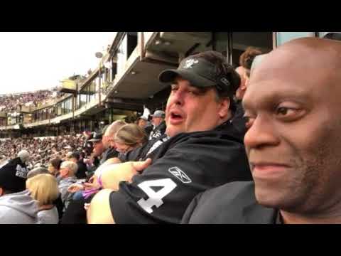 Russ Rivera Zennie62 Fan At Oakland Raiders NFL Game