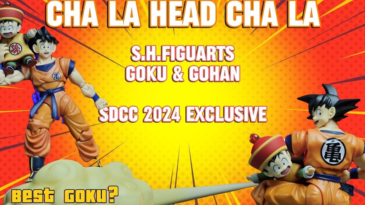 S.H.FIGUARTS SONGOKU & SONGOHAN SAN DIEGO COMIC CON (SDCC) EXCLUSIVE 2024 REVIEW