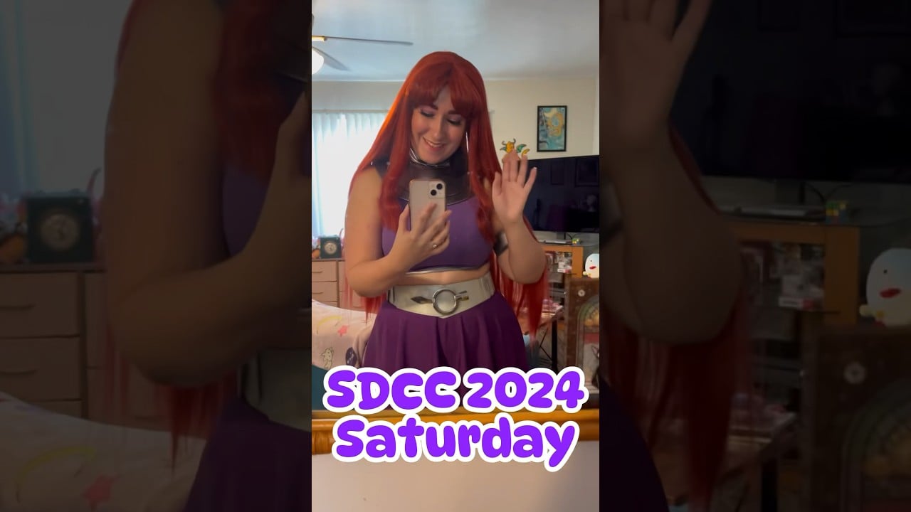 San Diego Comic Con 2024 | Saturday Vlog #cosplayer #sdcc #sdcc2024 #starfire