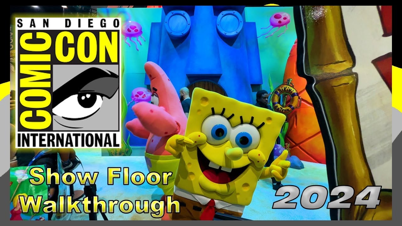 San Diego Comic Con Showfloor Walk Through | San Diego Comic Con 2024