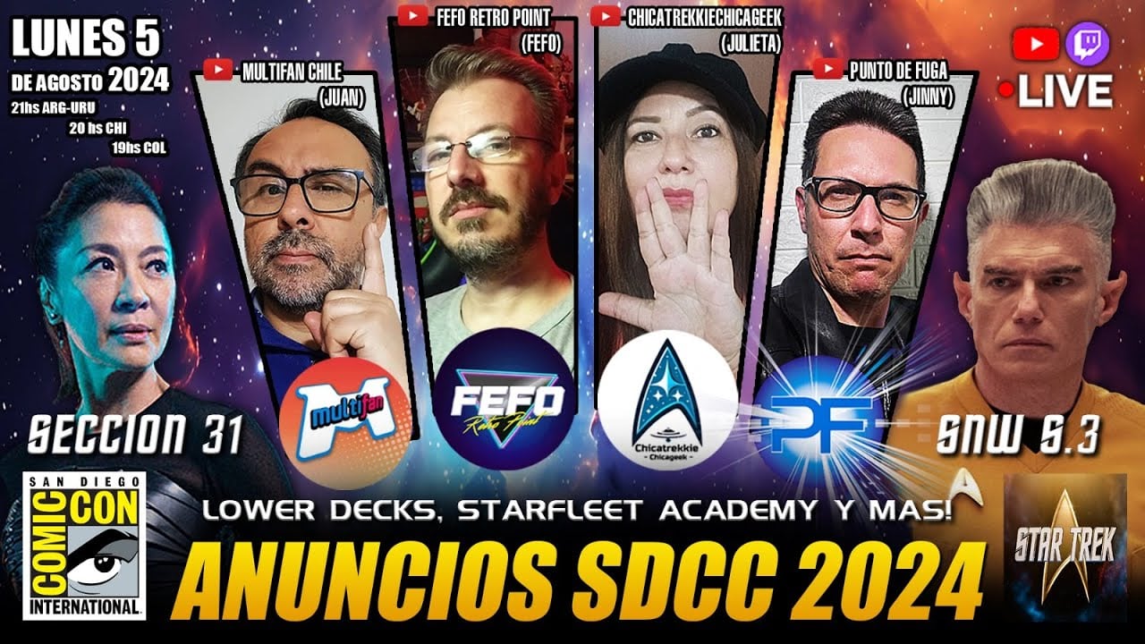 Star Trek – Anuncios San Diego Comic-Con 2024