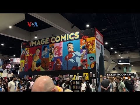 VOA  –  ACARA COMIC CON DI GASLAMP QUARTER SAN DIEGO