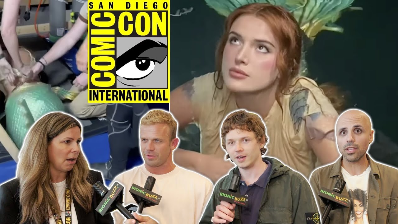 Cast/Crew of The Tower Interviews at San Diego Comic-Con