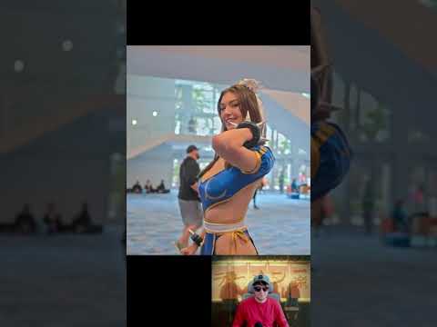 Пошел в партер с Chun Li San Diego Comic Con & WonderCon 2024 Cosplay #косплей #cosplay #развлечения