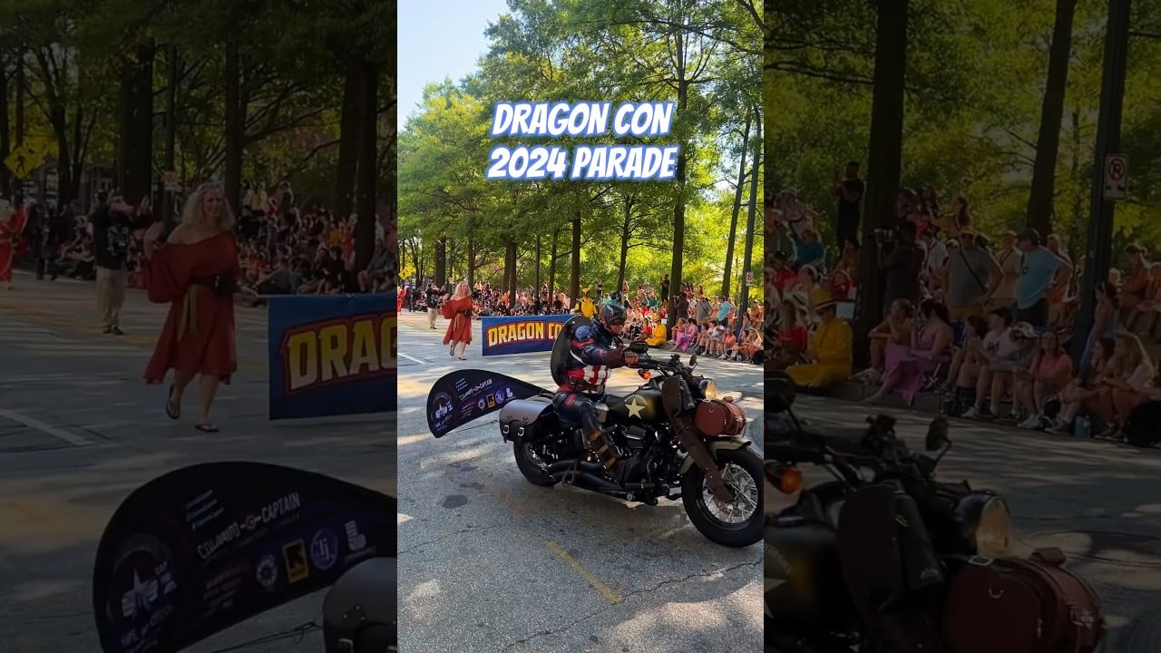 DRAGON CON 2024 PARADE (Part 1) #dragoncon #atlanta #parade #cosplay