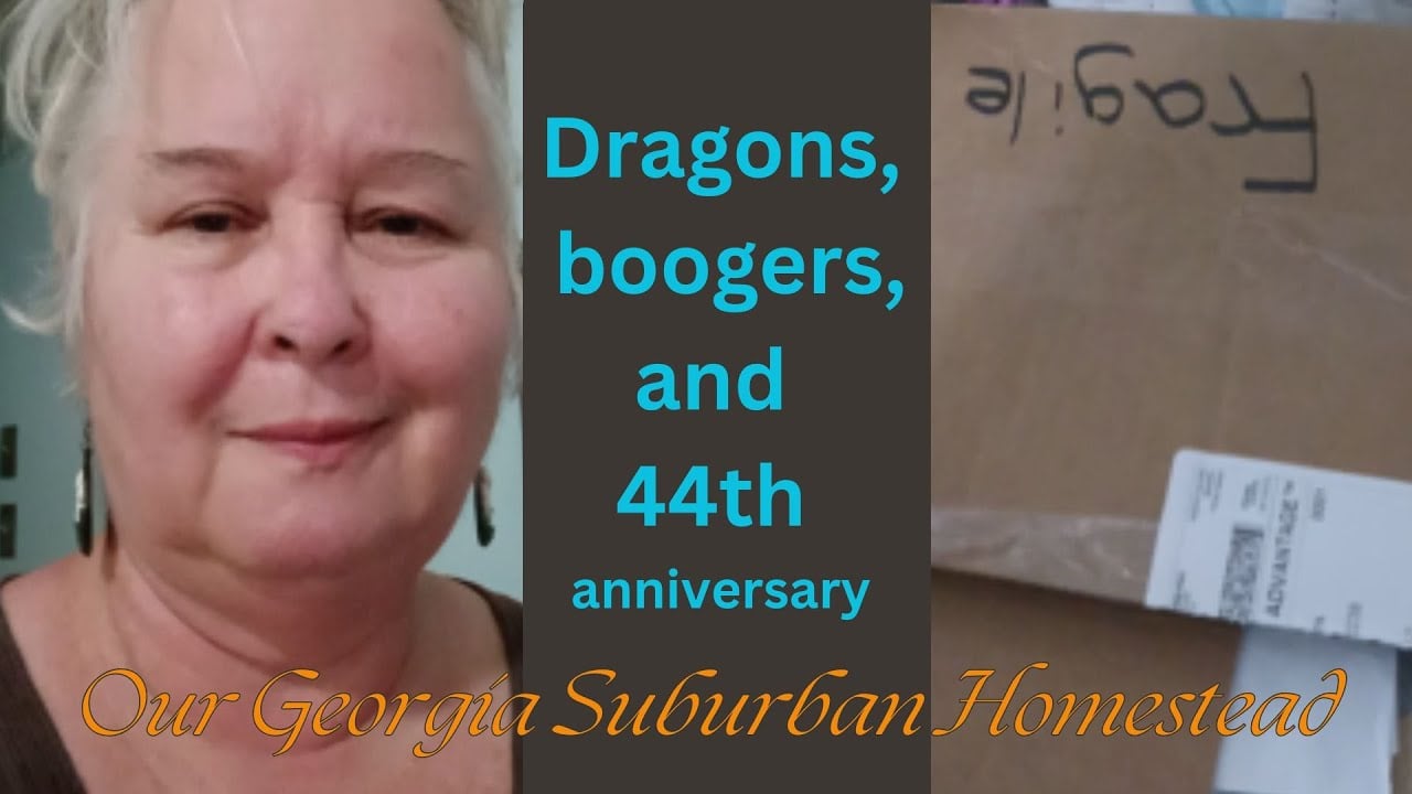 Dragons? Boogers? And our 44th Anniversary … #backtoearthcreations #dragoncon