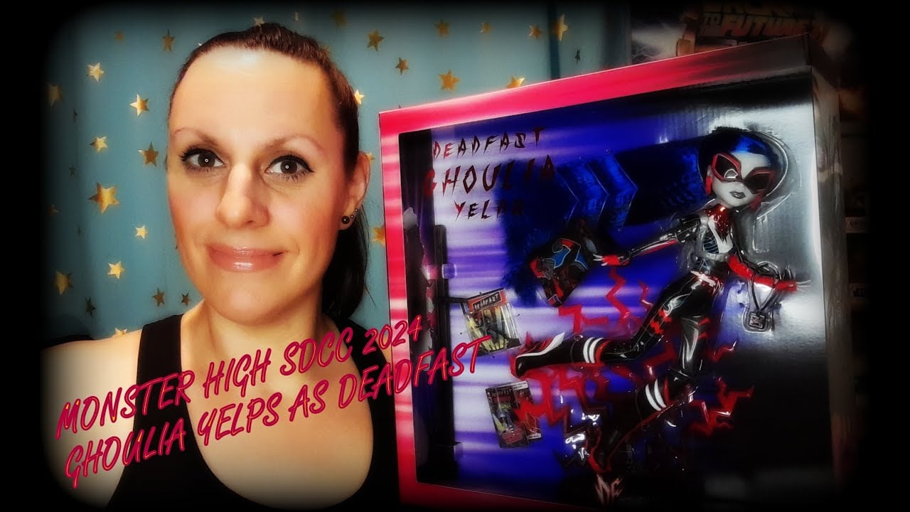 GHOULIA YELPS DEADFAST SDCC 2024 – Unboxing Poupée Monster High Collector