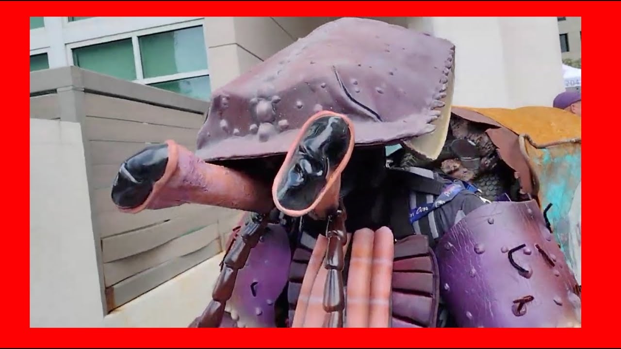 GIANT HERMIT CRAB cosplay FALLOUT 76 DragonCon 2024 Hermit crab (Far Harbor) Fallout 4 costume FO76