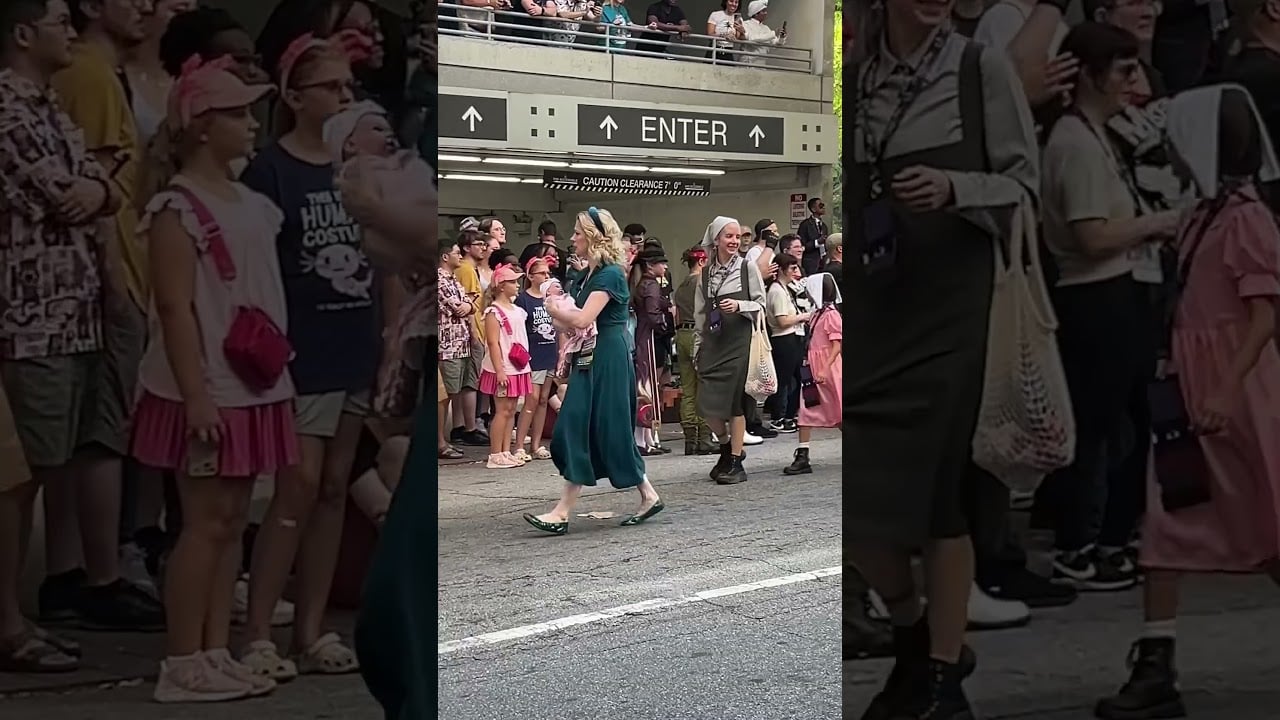 Handmaid’s Tale Group, Cosplay of Gilead, in the DragonCon 2024 Parade