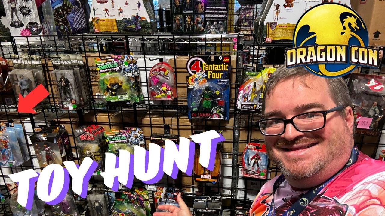 I Found a Hidden Toy Aisle at DragonCon: Toy Hunting