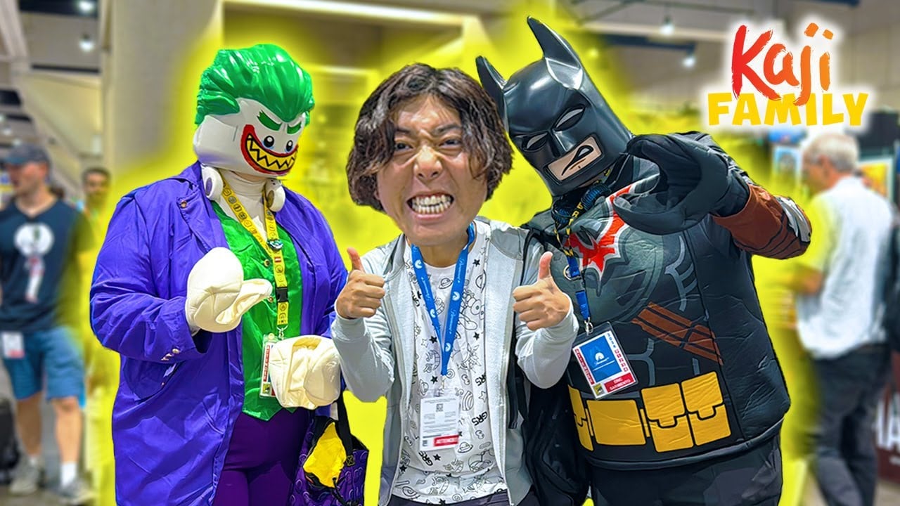 LEGO BATMAN at San Diego Comic Con!