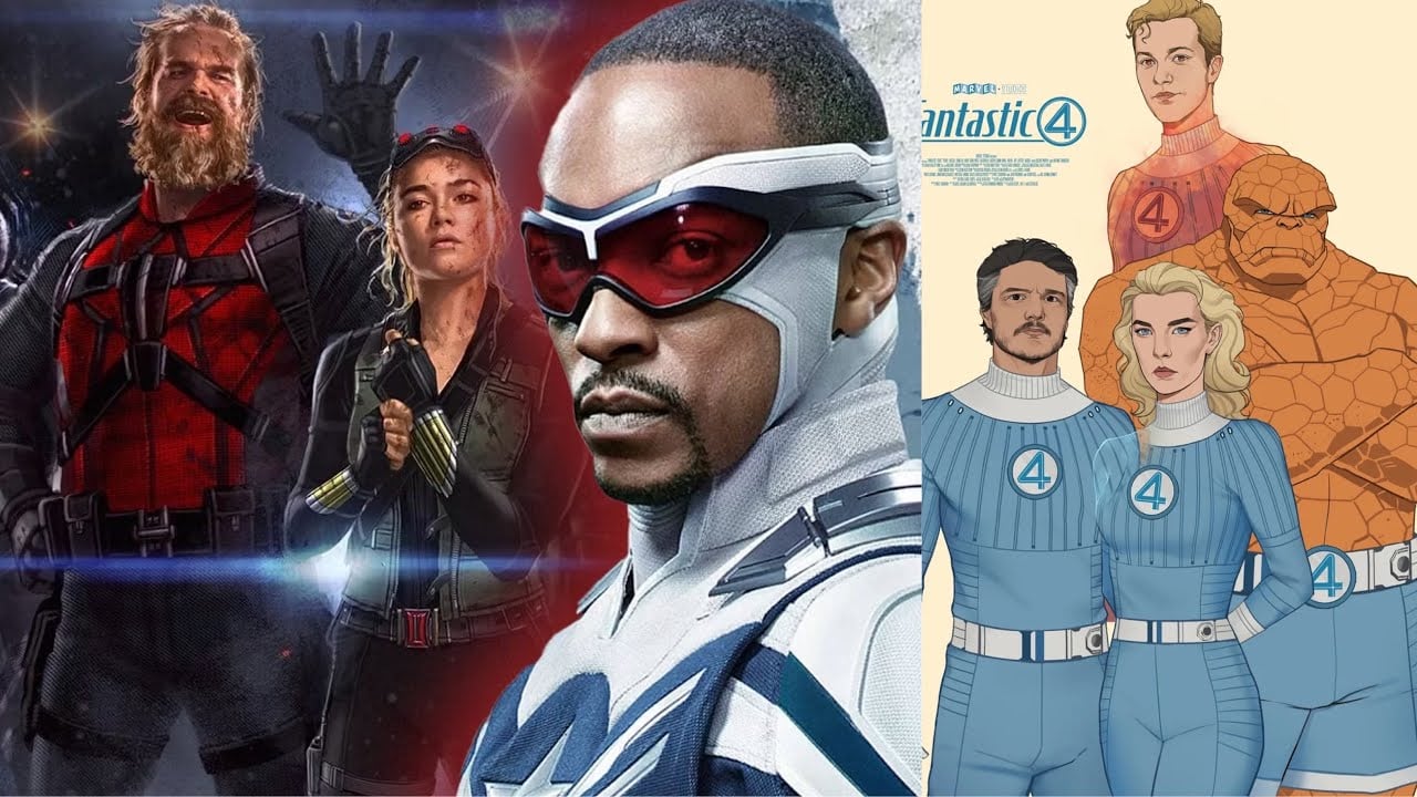 MARVEL 2025 MOVIE SLATE TEASES! Fantastic 4, Captain America Brave New World, Thunderbolts, Marvel