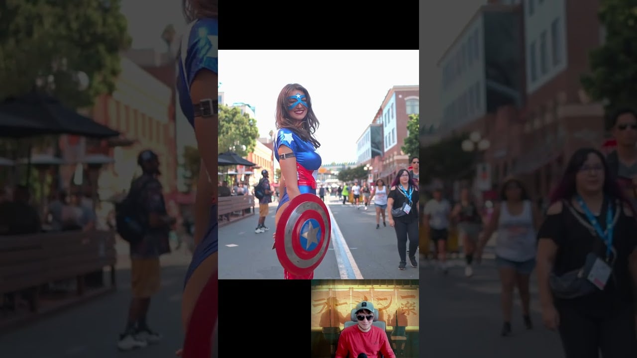 Красавицы на San Diego Comic Con & WonderCon 2024 Cosplay #косплей #cosplay #развлечения