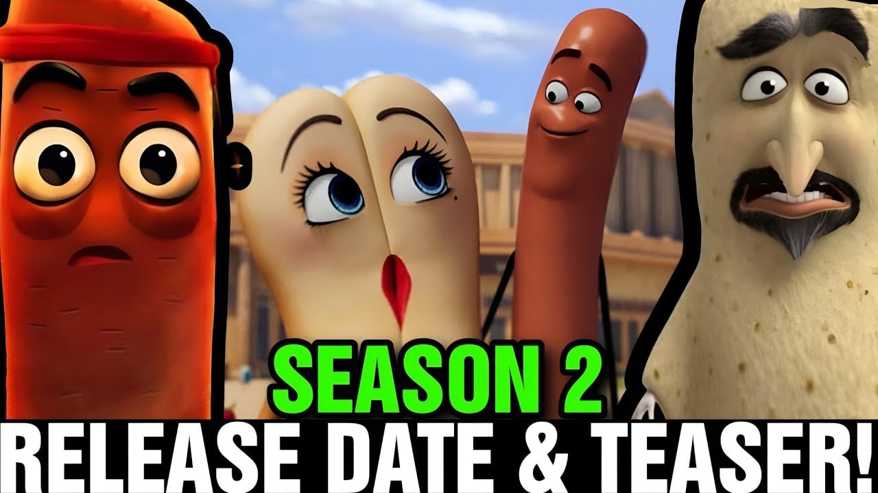 SAUSAGE PARTY: FOODTOPIA SEASON 2 RELEASE DATE & TRAILER!