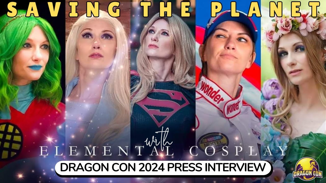 Saving the Planet in style with Elemental Cosplay at Dragon Con 2024