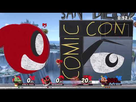 Super Smash Bros Ultimate – Custom Stage: Deadpool goes to San Diego Comic Con