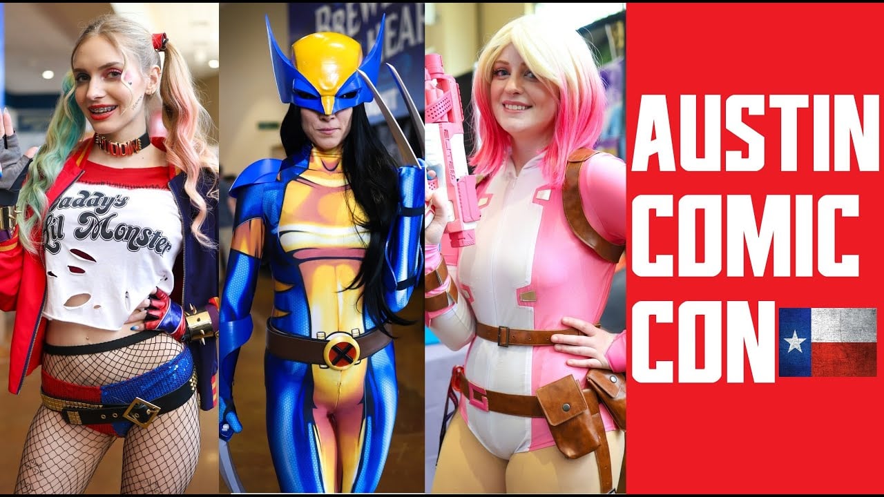 THIS IS GREATER AUSTIN COMIC CON TEXAS 2024 BEST COSPLAY MUSIC VIDEO VLOG COSTUMES ANIME EXPO GACC