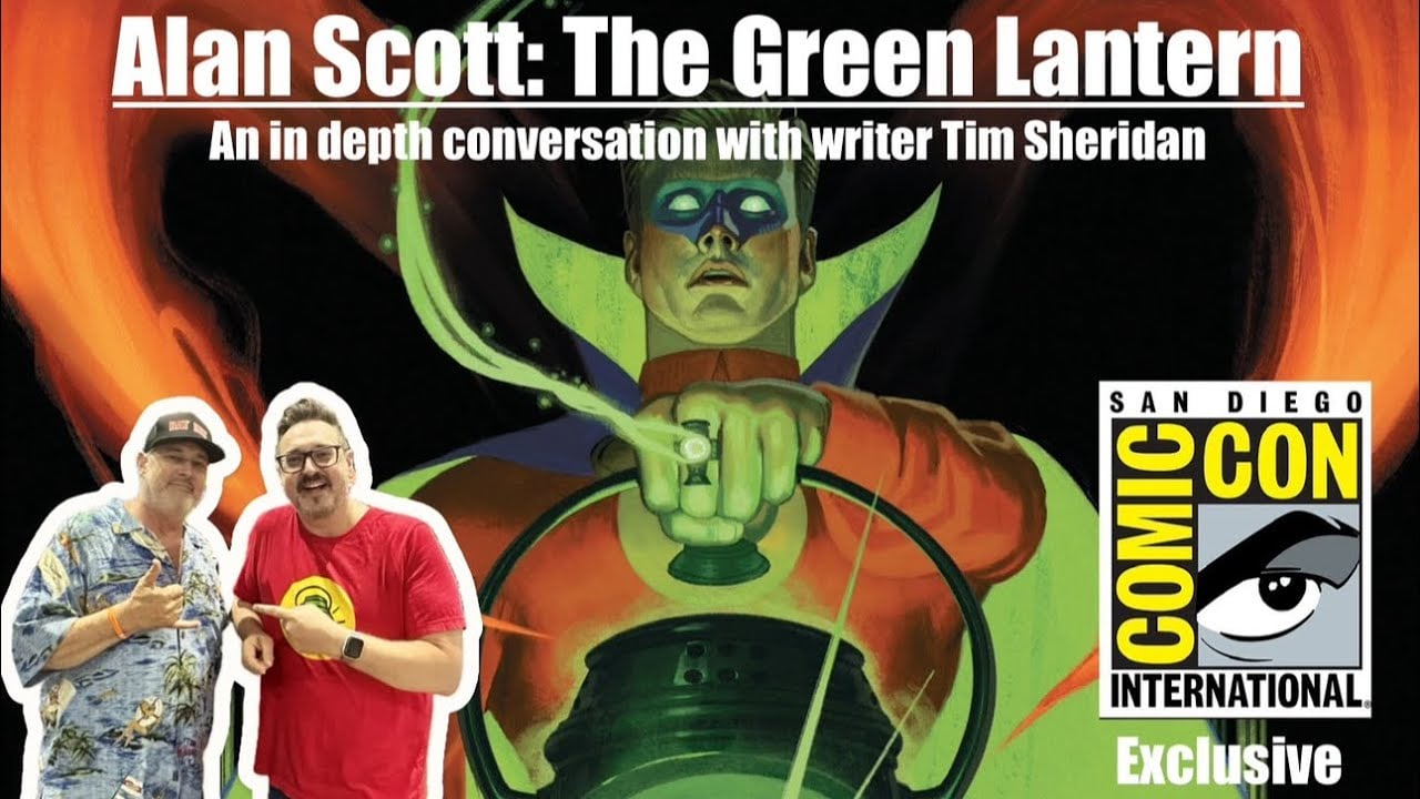 Tim Sheridan talks ‘Alan Scott: The Green Lantern’ & more!!!