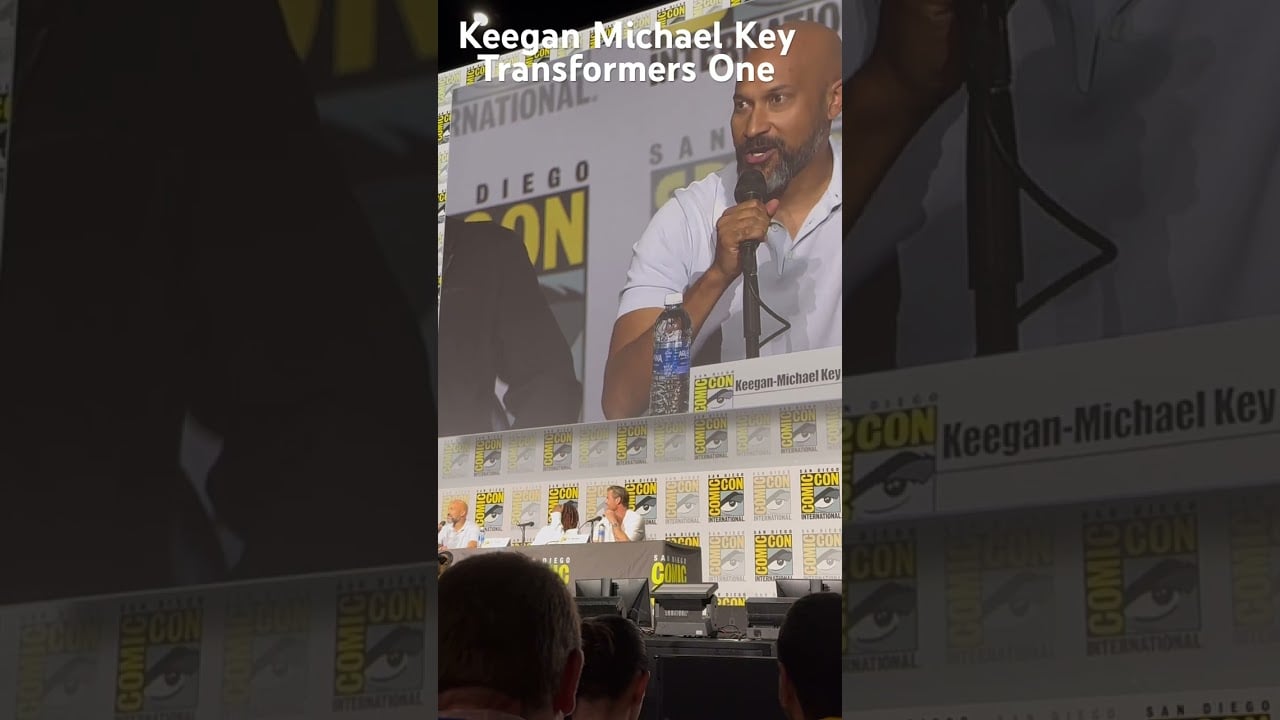 Transformers One Keegan Michael Key #sandiegocomiccon #transformersone