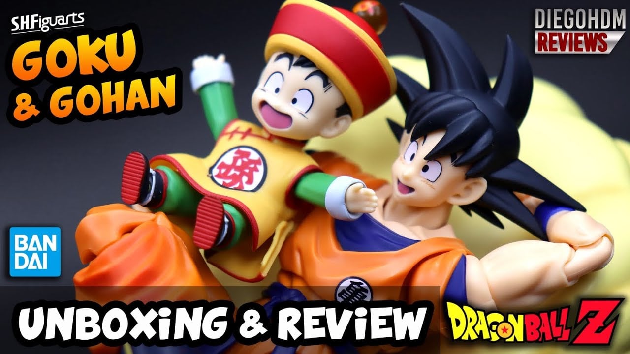 GOKU e GOHAN SDCC 2024 SH Figuarts INCRÍVEIS Exclusivos Unboxing e Review BR