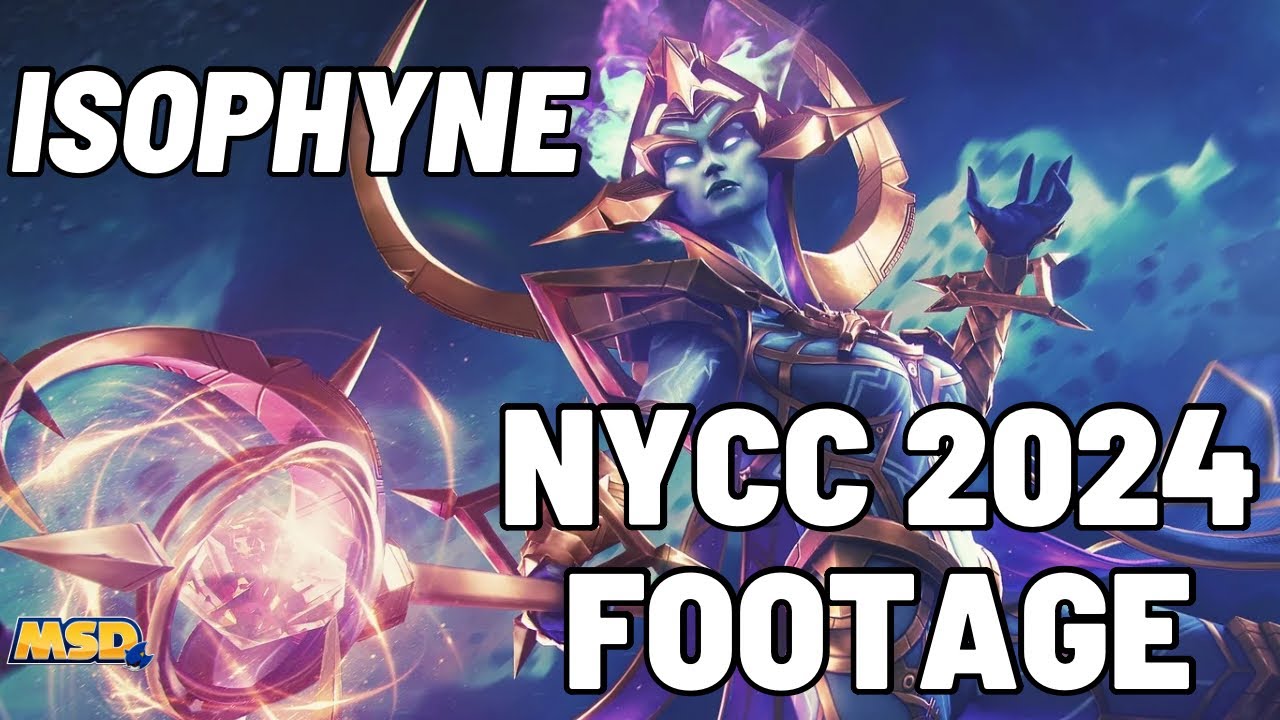 ISOPHYNE FOOTAGE FROM NEW YORK COMIC CON 2024 | FIRST LOOK AT NEWEST CHAMPION