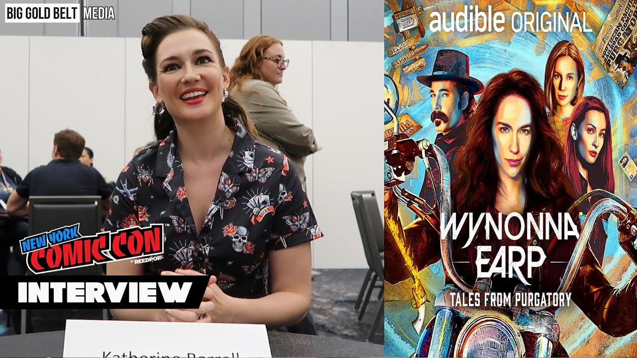 Katherine Barrell Interview | Audible’s Wynonna Earp: Tales from Purgatory | NYCC 2024