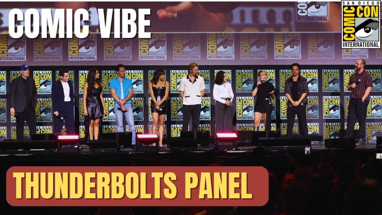 Marvel Thunderbolts Movie Panel | Exclusive Footage and Surprises at San Diego Comic Con