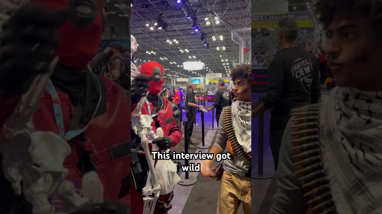 MAXIMUM EFFORT GUYS #comiccon #advice #comicconcosplay #cosplay #viralvideo #lilodagoat