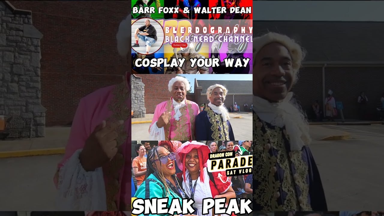 Sneak Peak DragonCon 2024 Parade Vlog #cosplay #nerd #shorts #anime