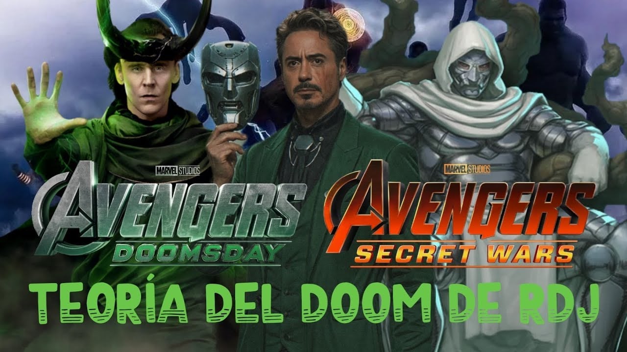 Teoría / Idea Del DOCTOR DOOM de ROBERT DOWNEY JR. Desde Los Cuatro Fantásticos Hasta SECRET WARS