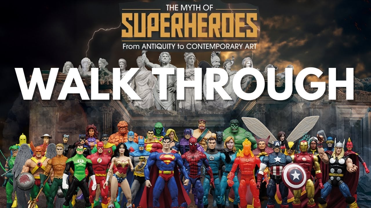 The Myth Of Superheroes @ Comic Con Museum Walk Through (Oct. 2024)