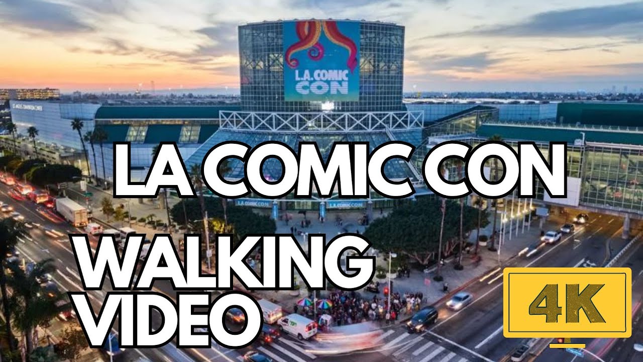 WALK IN 4K LA COMIC CON COS PLAYER POV TOUR 2024 || LOS ANGELES CA #pov #comics