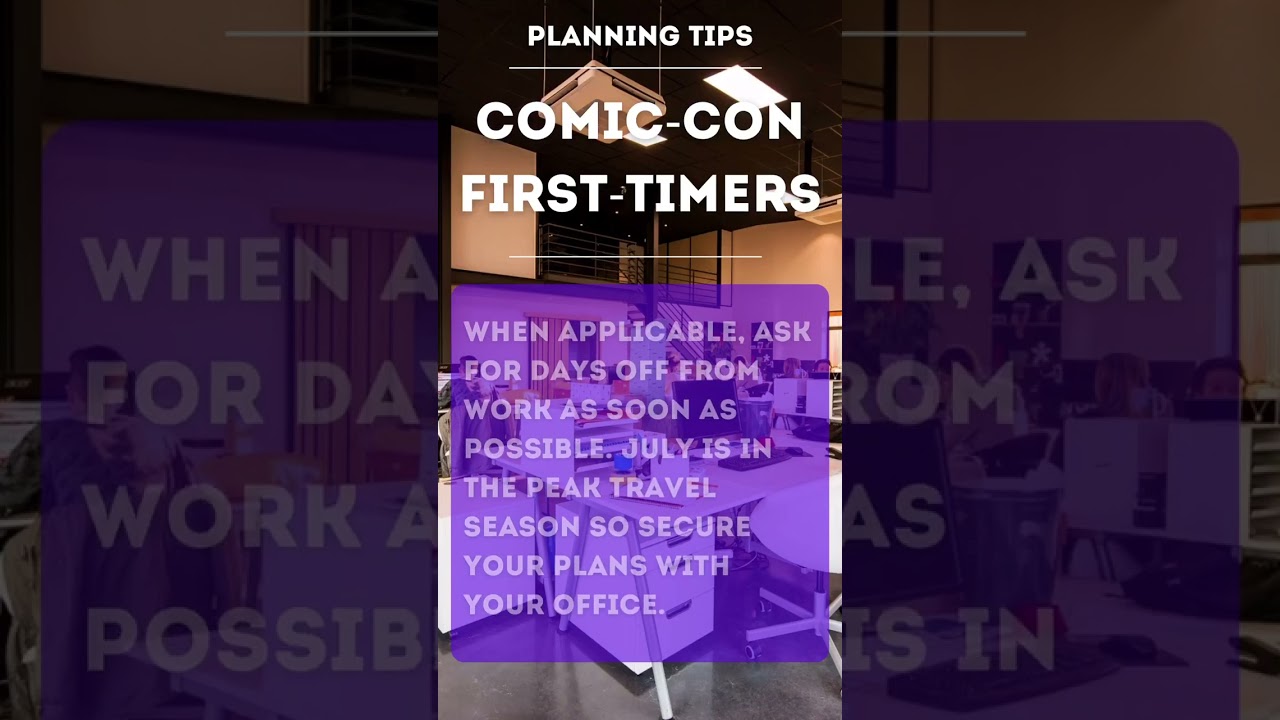 First timer tips for kick-starting your San Diego Comic Con planning #sdcc #comiccon #travel