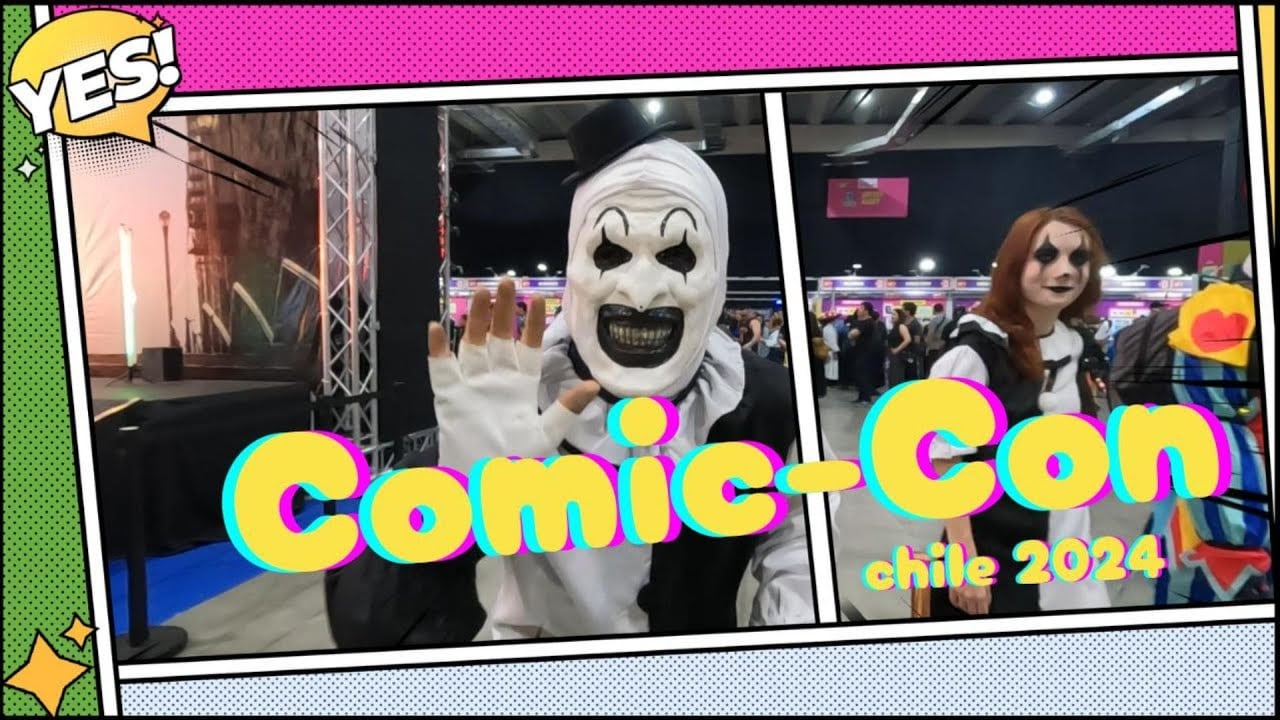 Nos fuimos a vivir la experiencia comic con #chile #2024