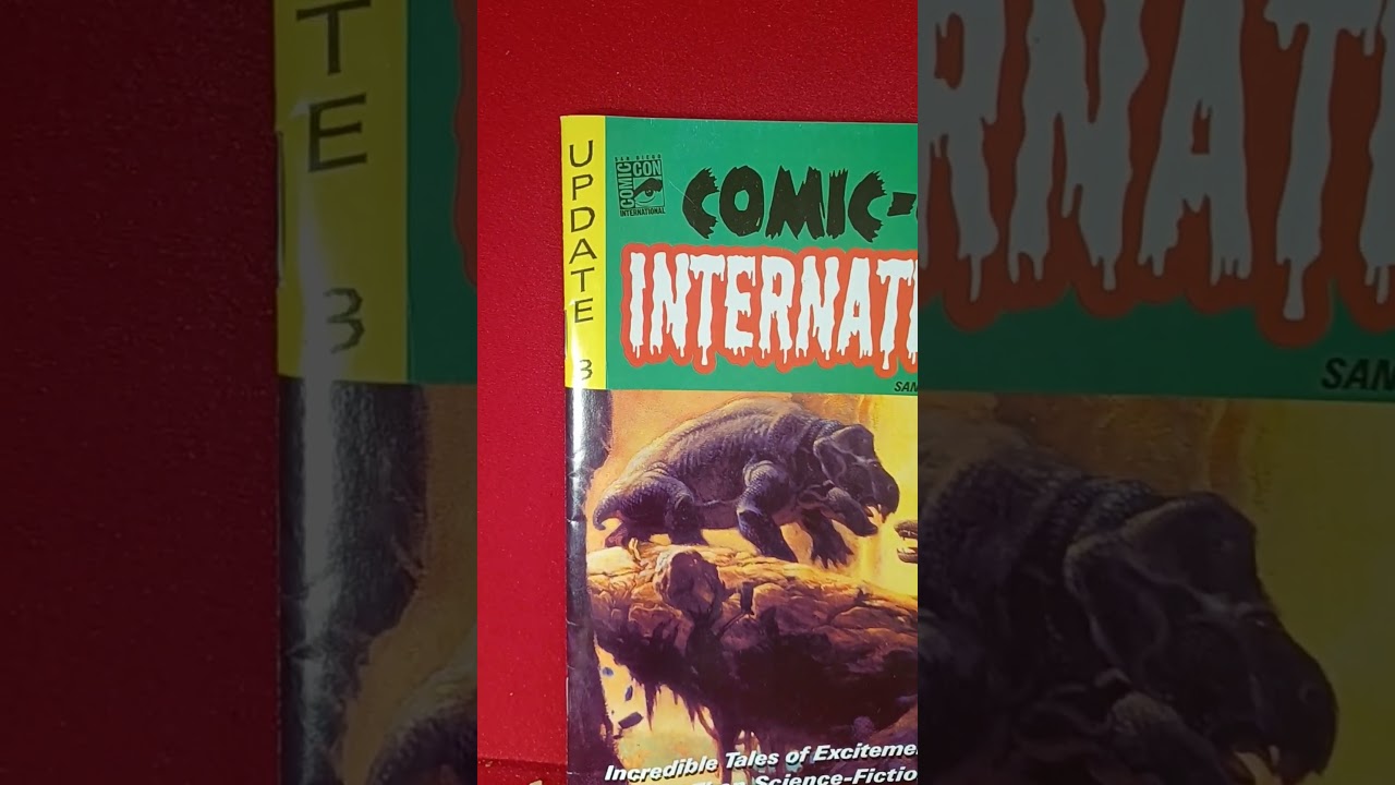 2000 Comic Con International Update #3 Program San Diego Comic Con #comiccon #sandiego