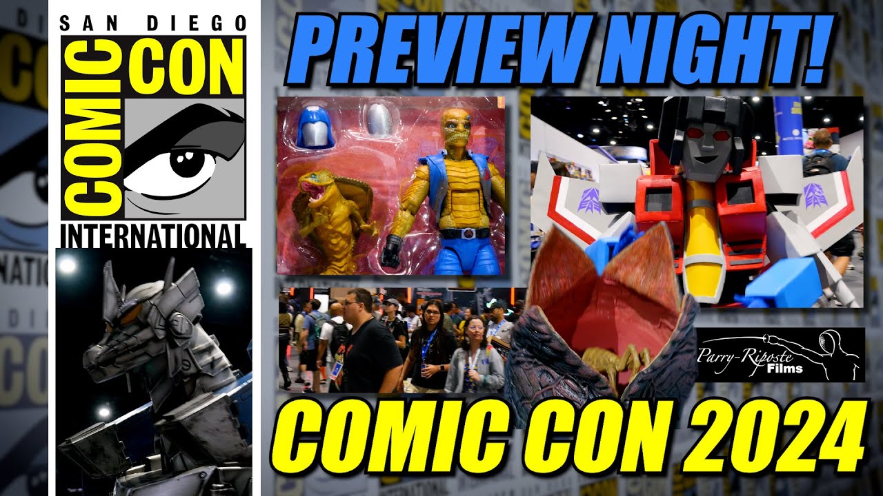 2024 Comic Con – PREVIEW NIGHT!