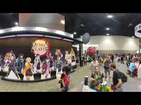 [360°] Demon Slayer exhibit at the SDCC ’24