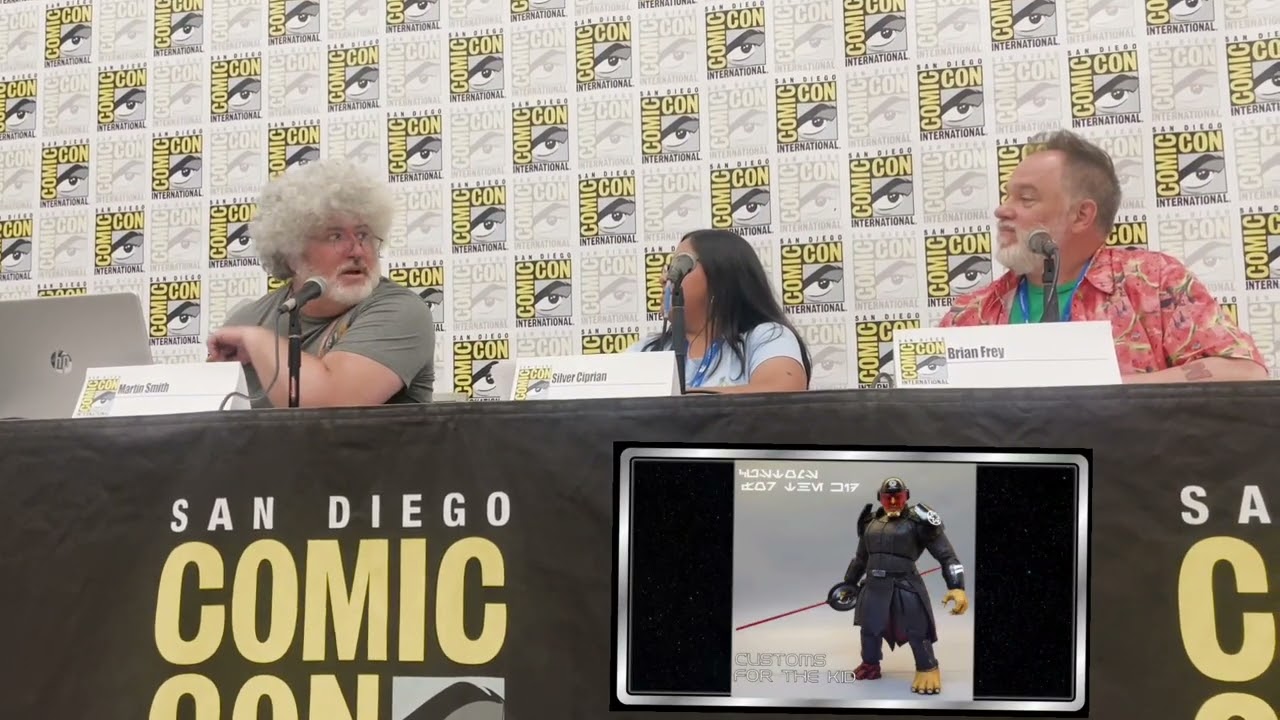 “Customs for the Kid” featured at San Diego Comic Con 2024 – “Evolution of Toy Collecting” Panel