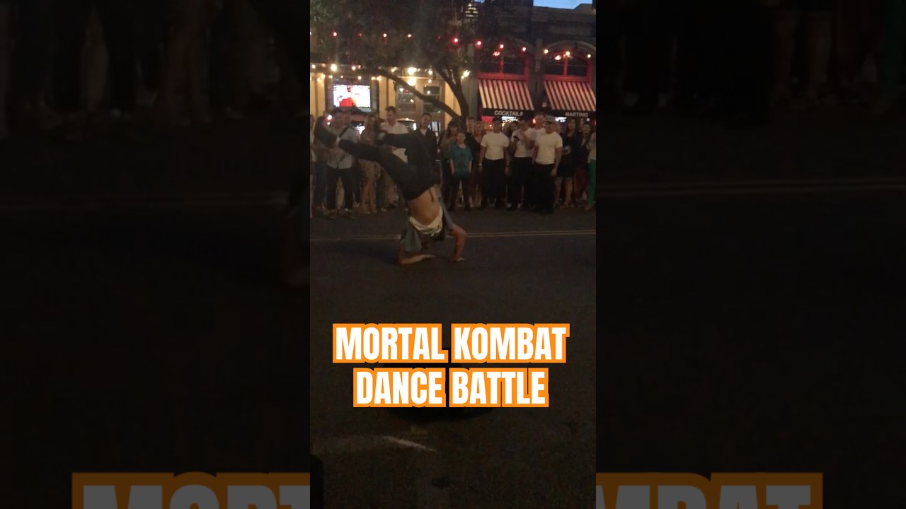 Dance Party Breaks Out In Streets of San Diego #dance #comiccon #mortalkombat