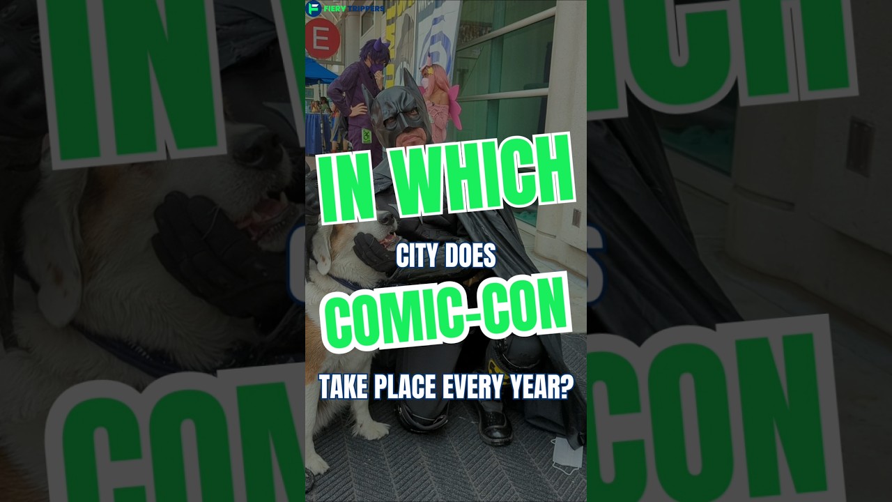 In which city does Comic-Con take place every year? #shorts