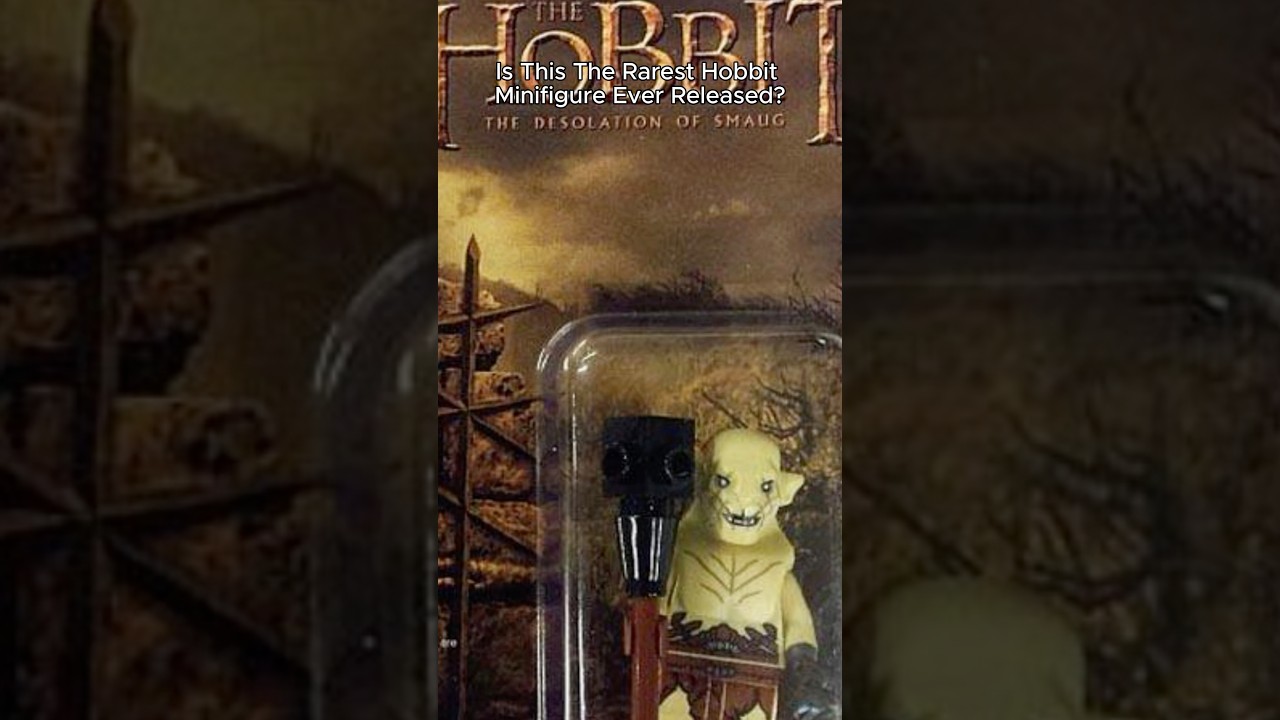 Is This The Rarest Hobbit Minifigure Ever Released? (Comic Con 2013) #hobbit #lotr #lego