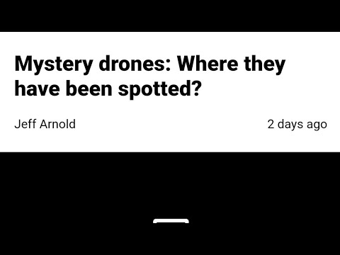 News Mystery  Drones What Are They By Eric Pangilinan