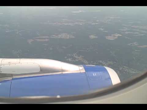 United Airlines Airbus A319 Flight Turbulence Over Atlanta – Pilot A Pro | Airplane Flights