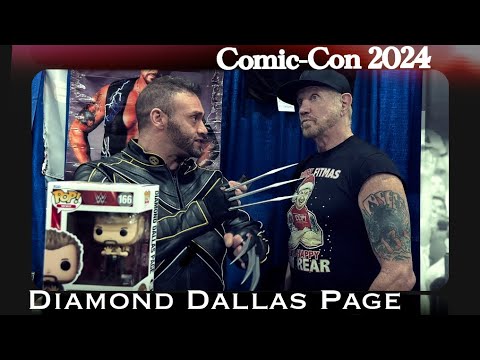 WWE Diamond Dallas Page Interview Comic-Con 2024 #wwe #codyrhodes #wrestling